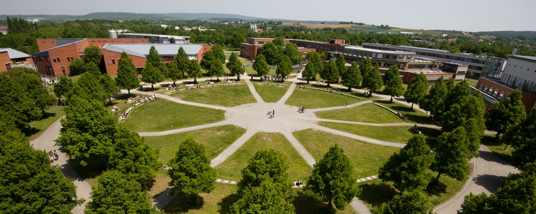 Rondell am Campus der Universität Bayreuth